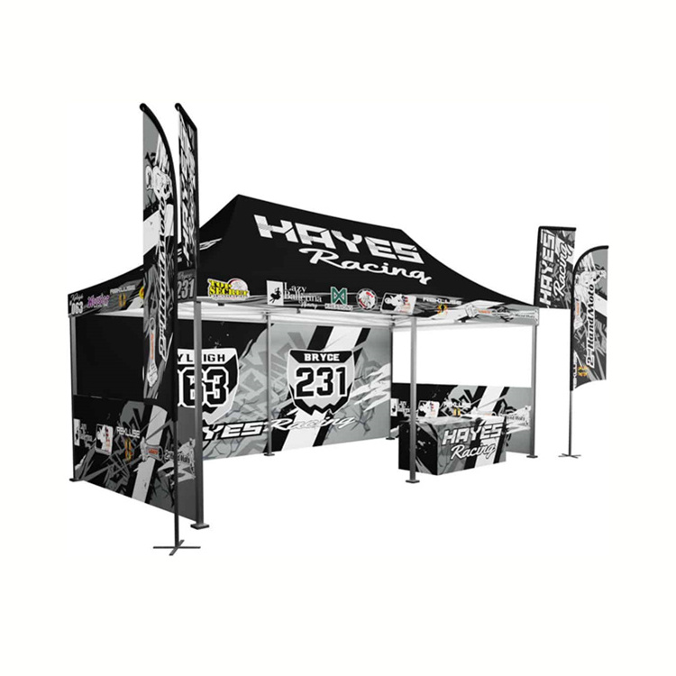 10x20 Waterproof Tent Custom Outdoor Event Display Folding Pop Up Gazebo Canopy Trade Show Tent