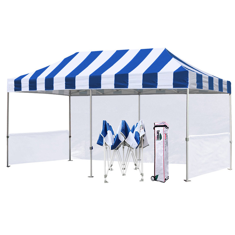 custom logo printed outdoor 3x3 easy popup folding gazebo carpa waterproof oxford trade show advertising tent