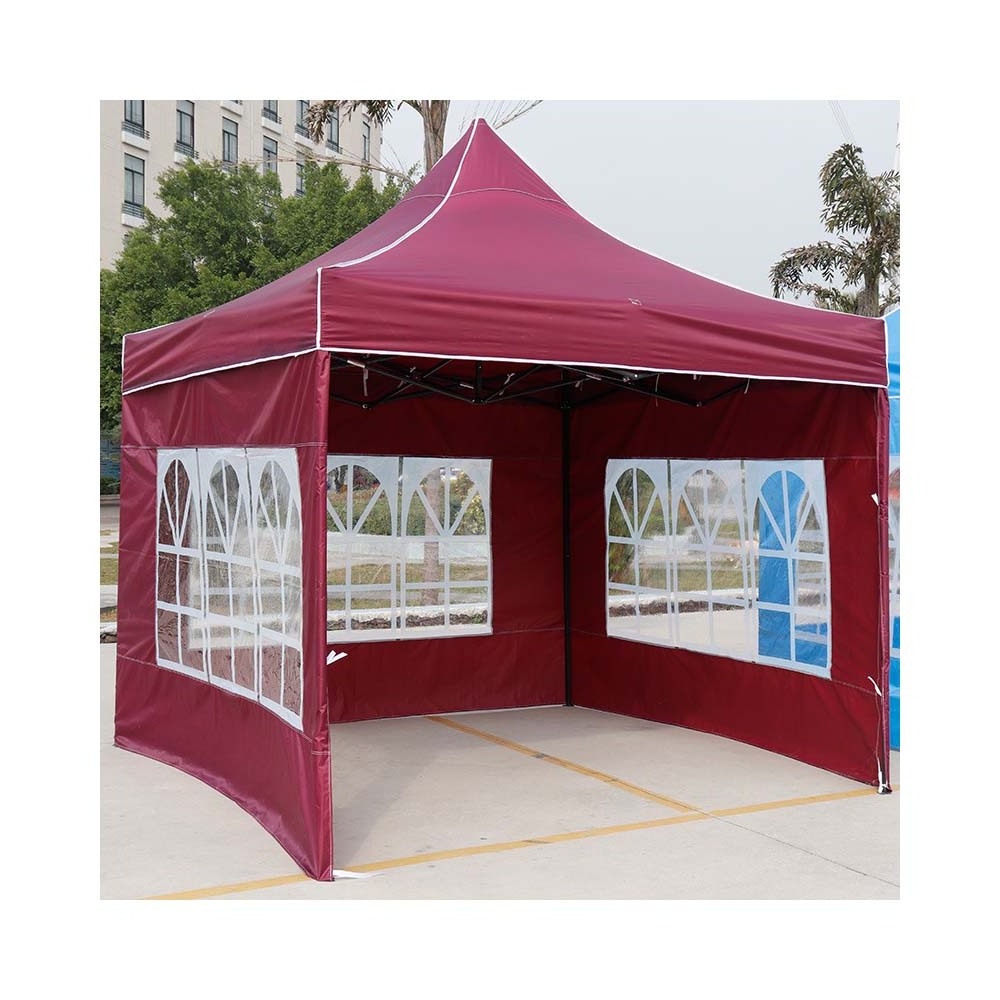 High Quality Pop Up Gazebo Tents With Church Window Camping Outdoor Waterproof Tents Canopy