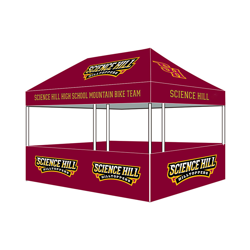 Custom Printed Trade Show Tent Outdoor 10 X 20 Canopy Tradeshow Tent Pop Up Gazebo Tent