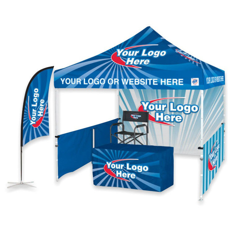 Outdoor Advertising Pop Up Tent Waterproof Foldable Trade Show Gazebos Canopy Tent