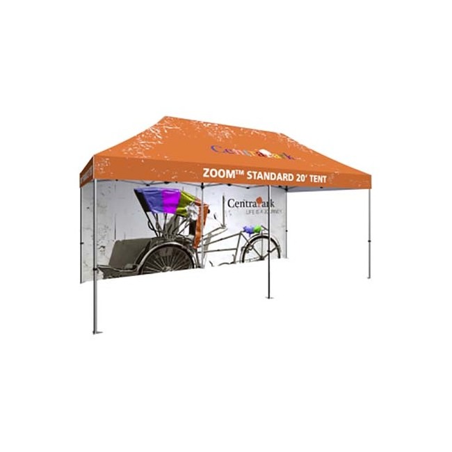 Wholesale Portable Folding Pop Up Gazebo With Side Walls Printed Canopy tent Aluminum Outdoor Waterproof Trade Show Tents