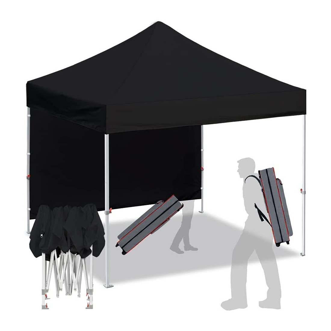 Wholesale Industrial commercial gazebo tent 3 x 6 with sidewall for europe market trade show tent