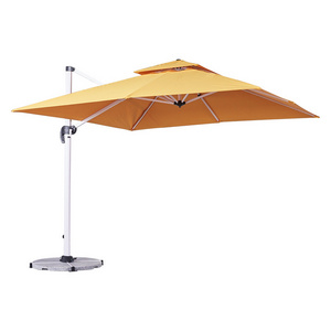 2023 update Market outdoor courtyard garden Roman parasol terrace retractable wholesale outdoor large parasol