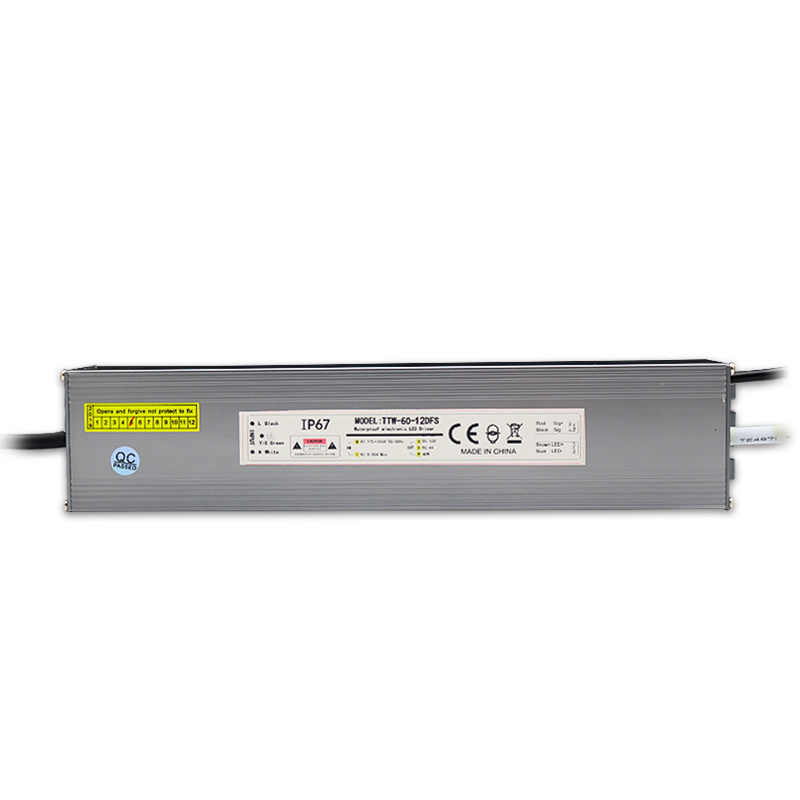 IP67 0-10V DALI TRIAC 60W DC 12V 24V LED SMPS Switching Power Supply Dimmable