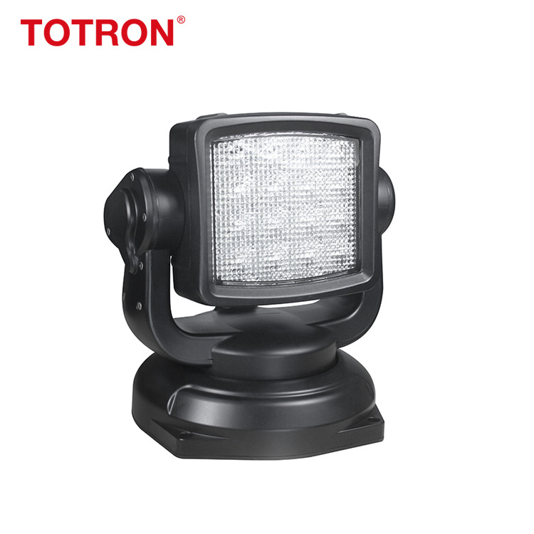 Boat Trucks LED Spotlights 360 degree rotating 80W remote control search light marine search light led search light