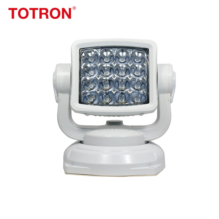 Boat Trucks LED Spotlights 360 degree rotating 80W remote control search light marine search light led search light