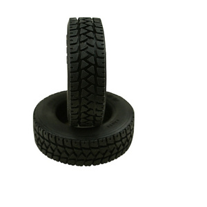 LESU Front Wide Tire Spare Parts for 1/16 RC Tractor Truck Dumper Toucan Model Wheel Hub Axle Boys Toys TH16695-ali6