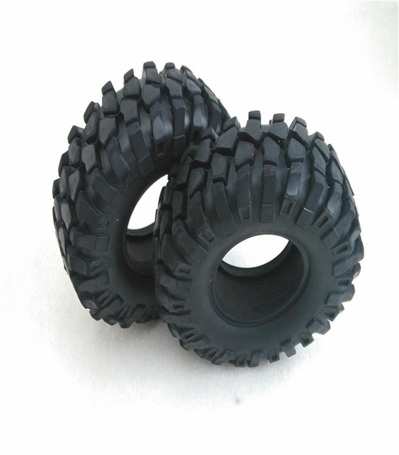 TOUCAN RC Rock Crawler 1.9inch Emulation 110 * 38mm Tire W/ Sponge for Car Accessories TH01432-ali6