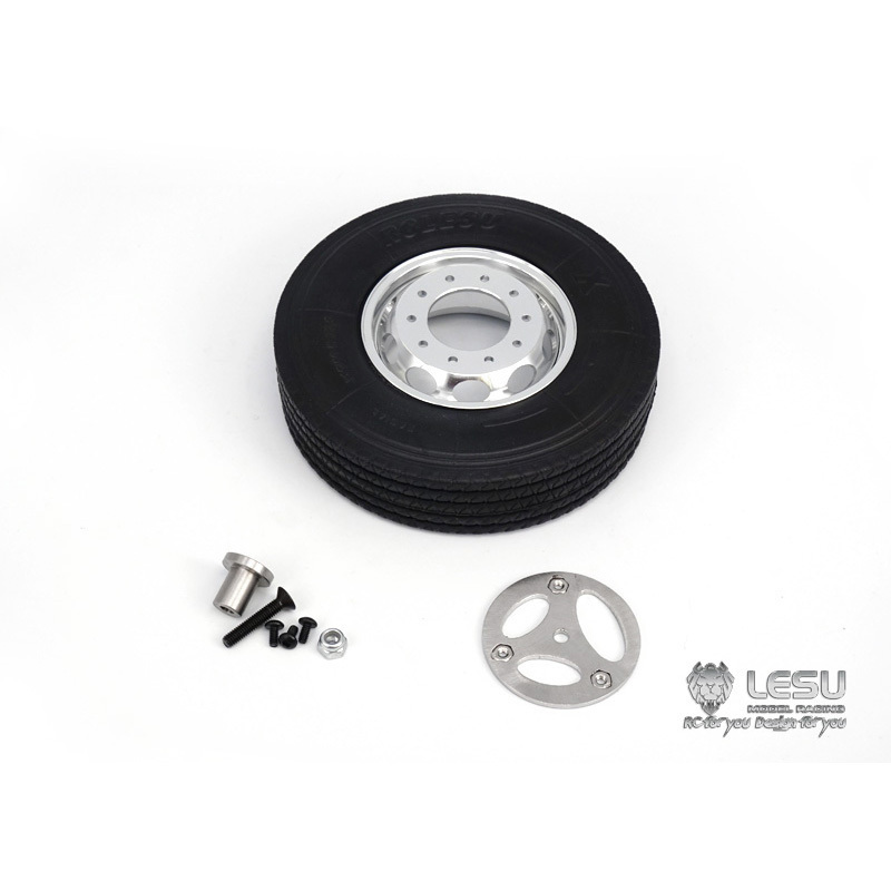 LESU Spare Tire Of Coupler 5Th Wheel for Tamiyaya 1/14 RC Tractor Truck Model Remote Control Toys 08017