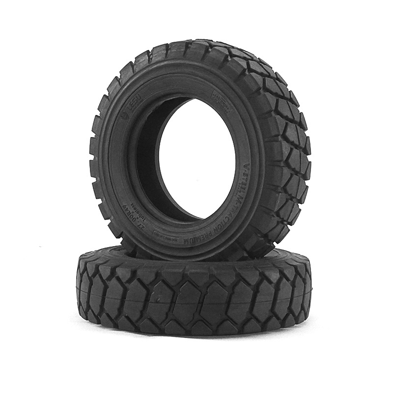 LESU 1 Pair Tires for 1/16 RC Mining Car Aoue R100E Remote Control DIY Tamiyaya Trucks Wheels Accessories Toys TH20529