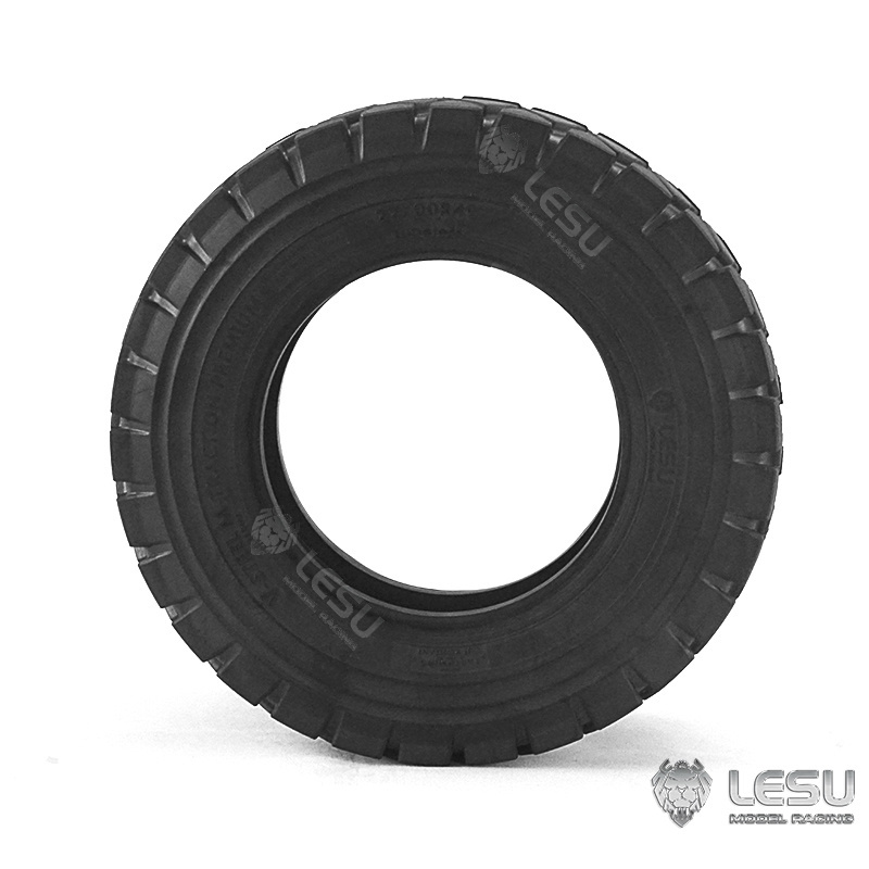 LESU 1 Pair Tires for 1/16 RC Mining Car Aoue R100E Remote Control DIY Tamiyaya Trucks Wheels Accessories Toys TH20529