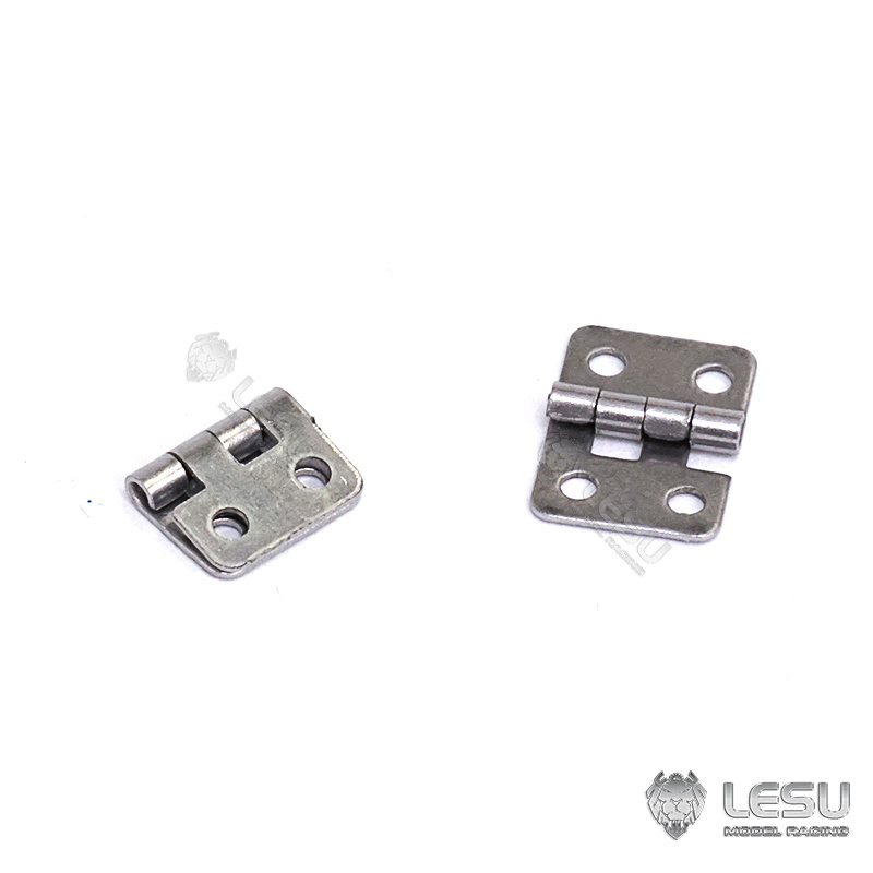 Lesu Metal Door Hinge Spare For 1/14 Diy Tamiyaya Rc Tractor Truck Trailer Hydraulic Dumper Toucan Model Toys Th17196