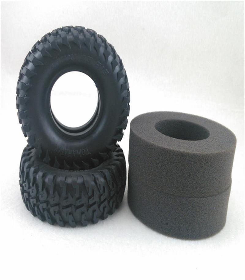 TOUCAN RC Rock Crawler 1.9inch Emulation 103*36mm Tire W/ Sponge for Car accessories TH01437-ali6