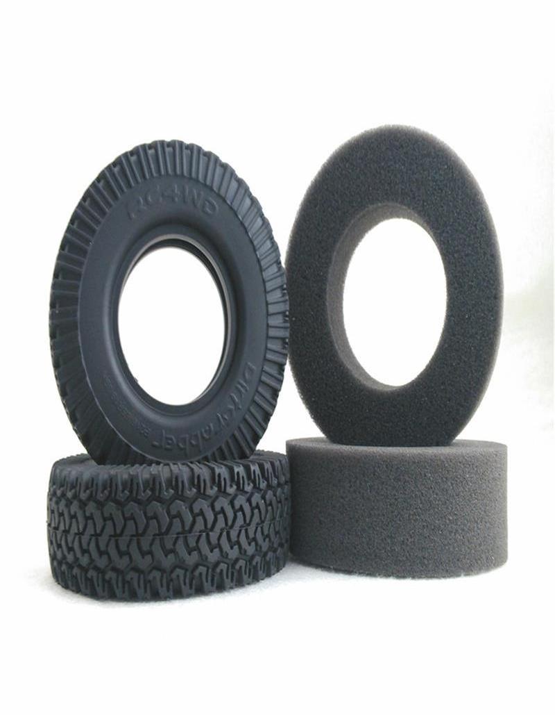 TOUCAN RC Rock Crawler 1.9inch Emulation 98*30mm Tire W/ Sponge for Car accessories Parts TH01435-ali6