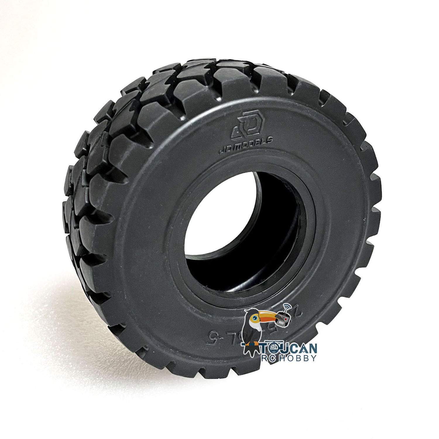 JDM Tyre Tires For 1/14 RC Hydraulic Loader TAMIYA Electric Truck DIY Cars Parts