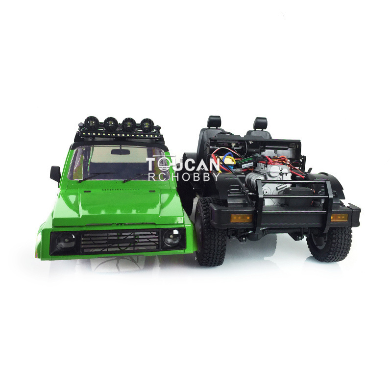 Capo Remote Control 1/6 RC SIXER1 Samurai Car Crawler RTR Roof Rack Steering Light Outdoor Toys For Boys Gift Rc