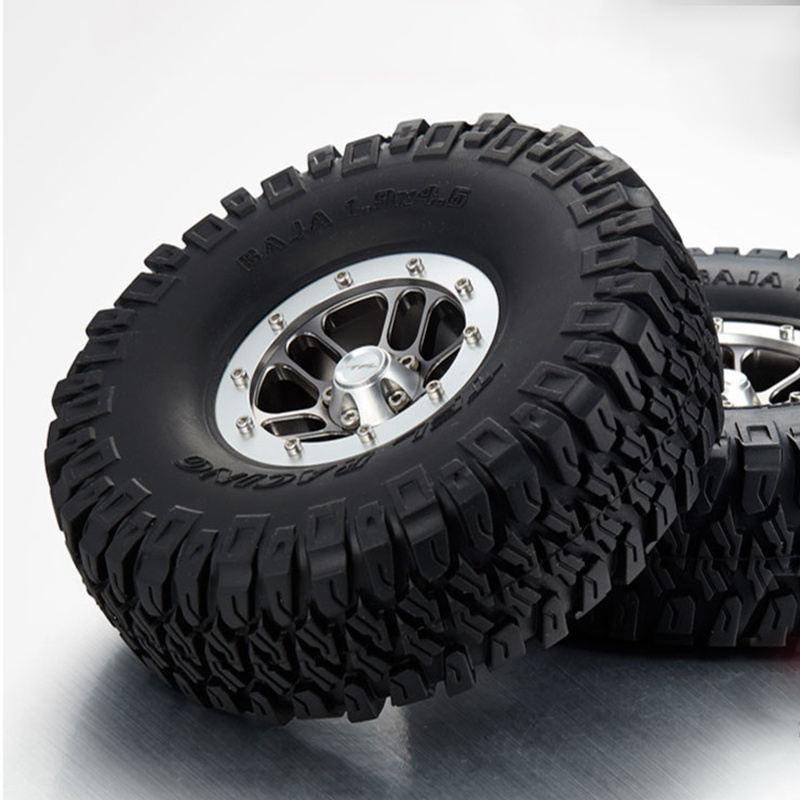 TFL 1/10 RC Car Accessories AXIAL SCX Wraith Rock Crawler 1.9*4.6 Emulation -Spoked Tire TH01816-ali6