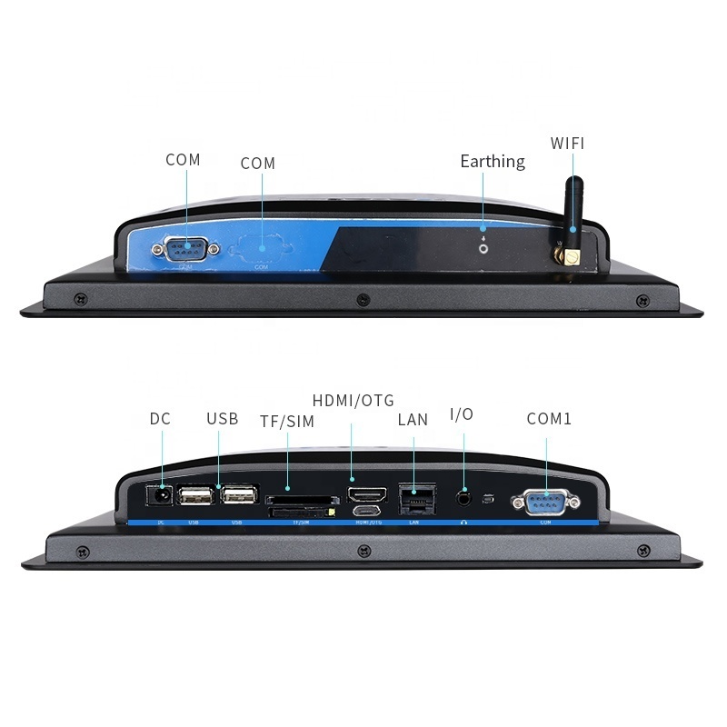 7 8 10.1 11.6 inch panel pc 3MM Bezel Waterproof Embedded Wifi android industrial computer for industrial