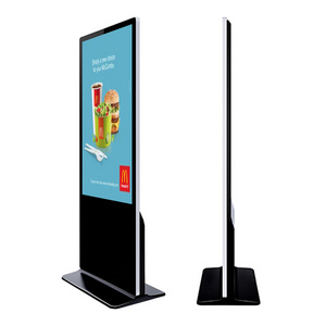 43 49 55 Inch Free Standing Shopping Mall Display Video Player Floor Stand Advertising Kiosk