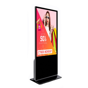 65'' & 55'' Indoor 4K WiFi Standing Kiosk Digital Poster Advertising Screen for Shopping Malls and Retail Stores