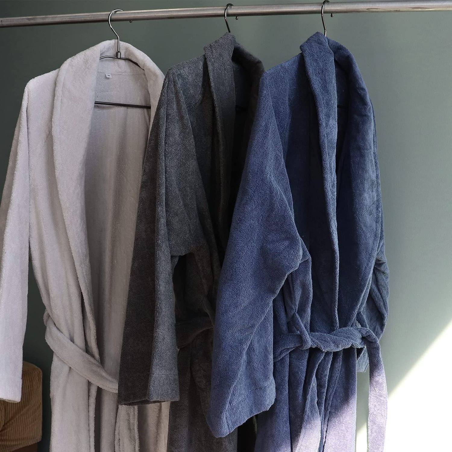 [Customize] Cotton 100% Deep Color Towel Bathrobe Made in Japan Pajama Kimono Women's Sleepwear Lounge ware Terry Premium