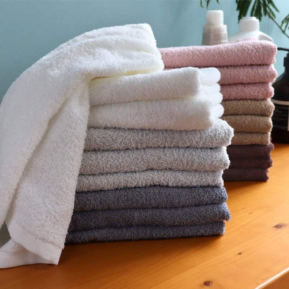 [Wholesale Products] HIORIE Osaka Senshu Reasonable Towel Made in Japan 100% Cotton Hand Towel Face Towel 34*90cm 300GSM Light