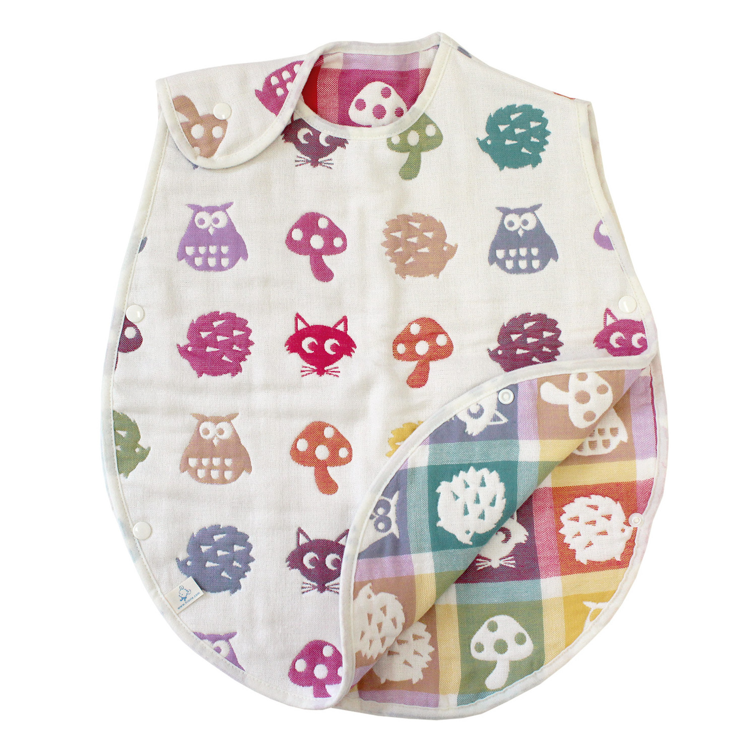 [Wholesale Products] Made in Japan 6-Layered Gauze Baby Swaddle 49cm*40cm 100% Cotton Breathable Low MOQ Soft Touch Star