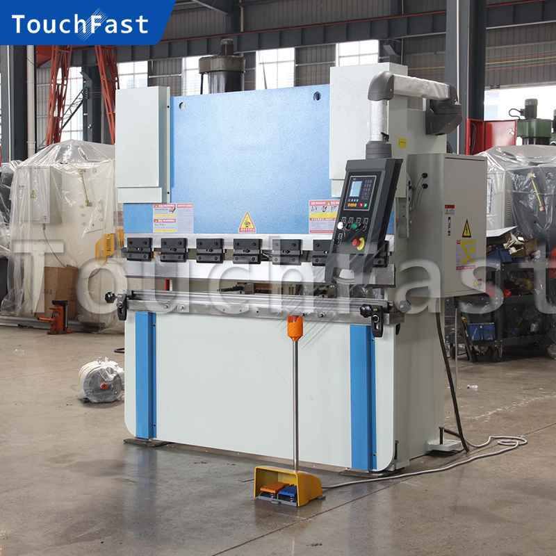 Touchfast mini Press Brake CNC NC Iron Metal Copper Stainless Steel Sheet WC67K-30T 40T 1300 1600 2000 Press Brake Machine