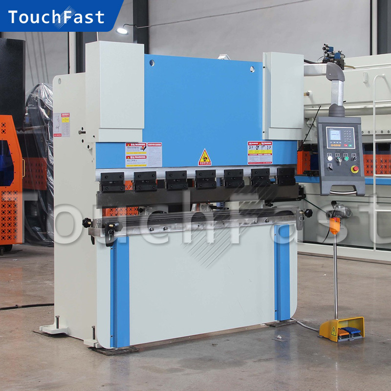 Touchfast mini Press Brake CNC NC Iron Metal Copper Stainless Steel Sheet WC67K-30T 40T 1300 1600 2000 Press Brake Machine