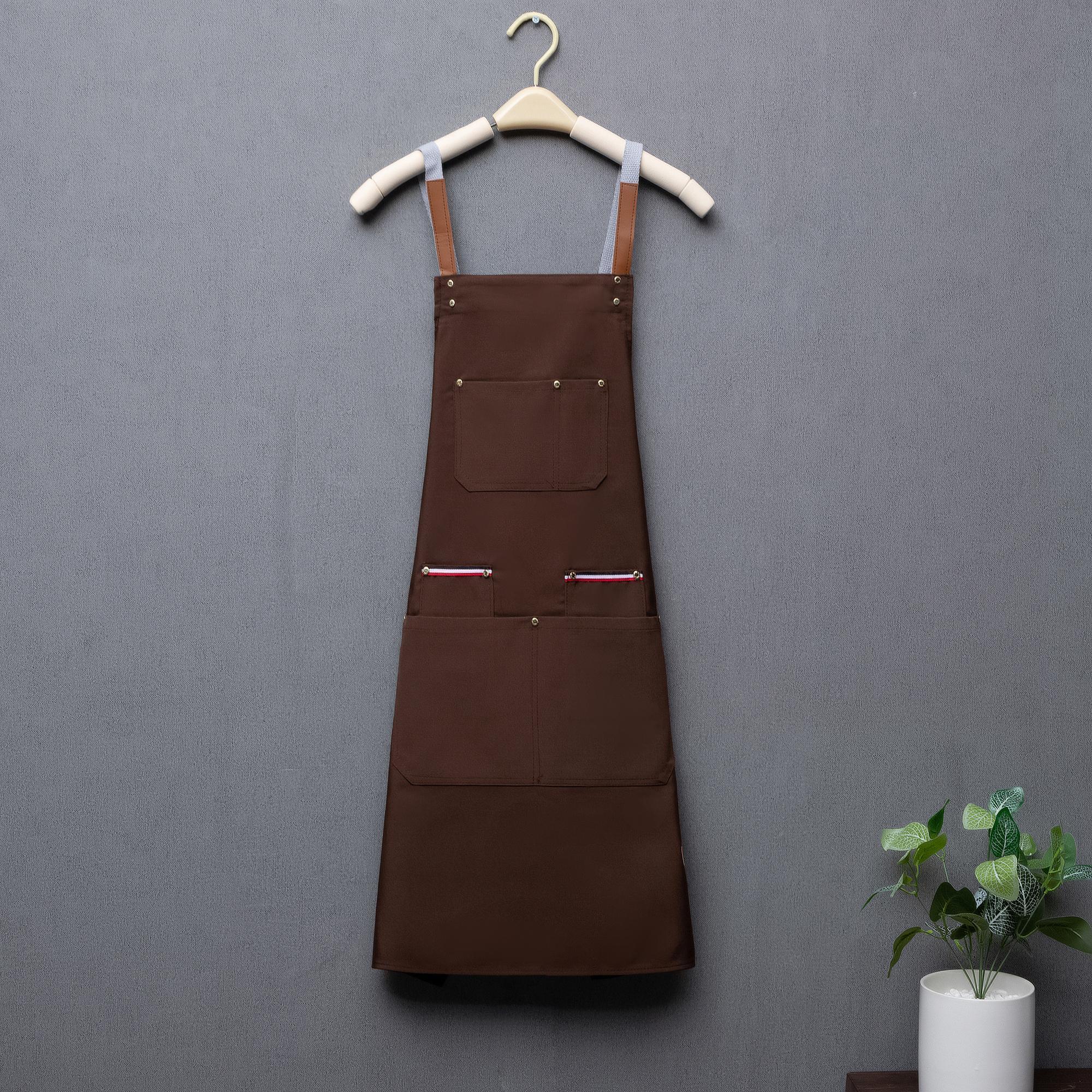 canvas waterproof cheap christmas cotton kitchen apron kit aprons jeans fabric with logo apron for beauty salon