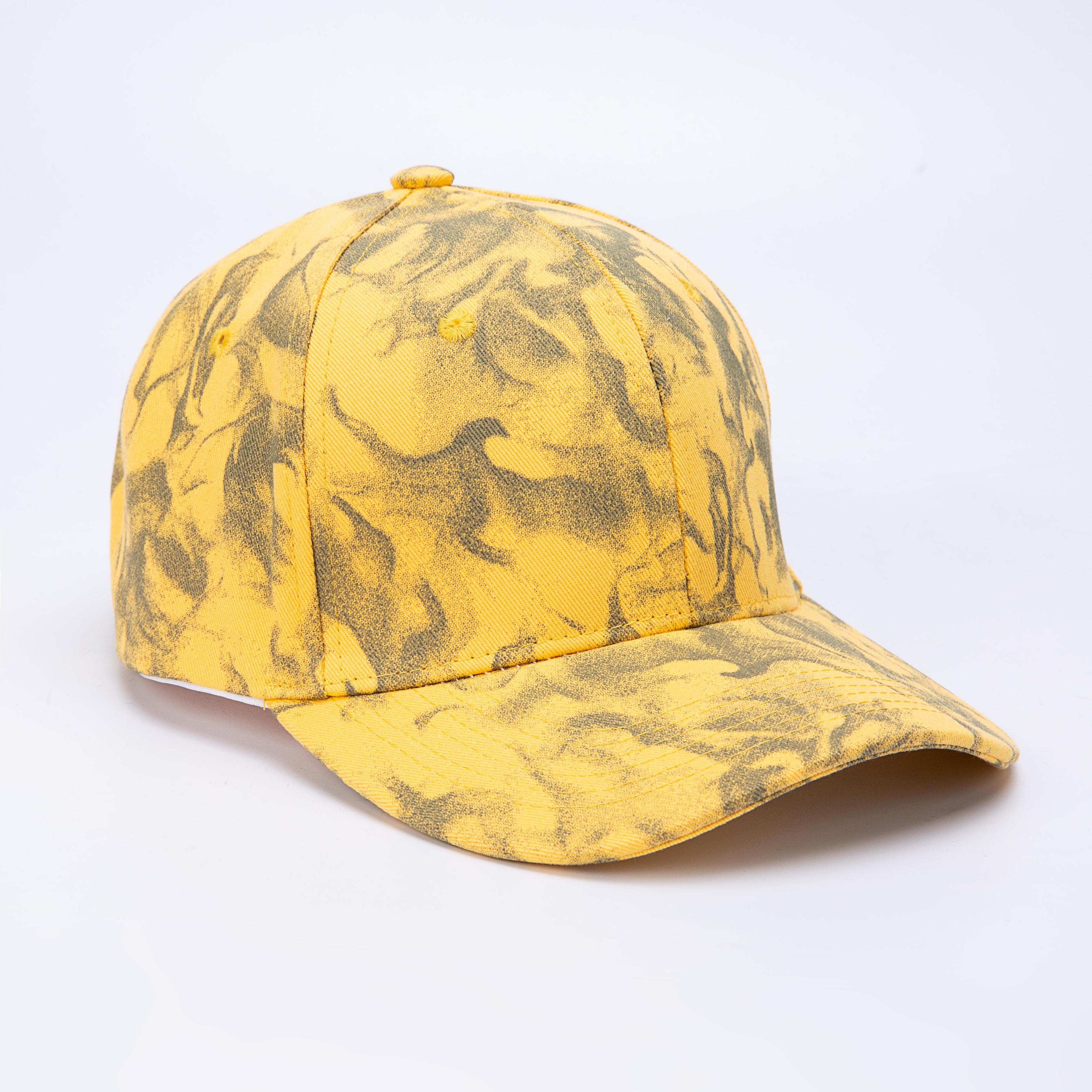 Tie-dye Graffiti Women Outdoor Sports Cap Hat Leopard Sun Visor Hat Washed Hats Canvas Baseball Cap Dad Snapback Caps