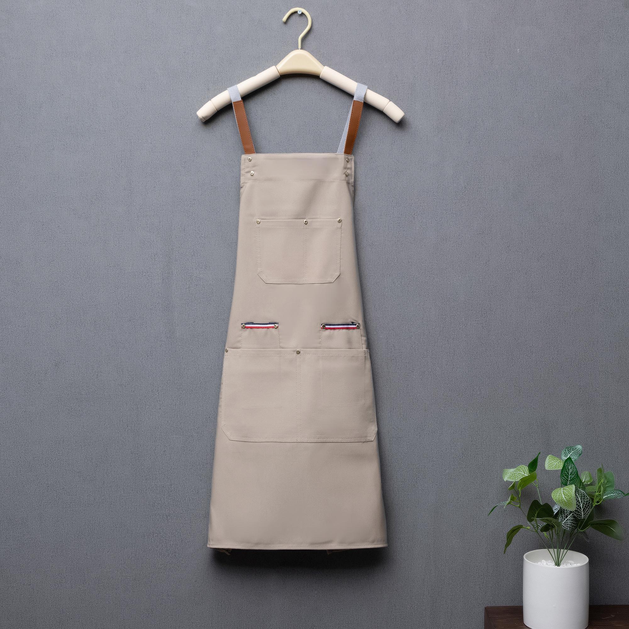 canvas waterproof cheap christmas cotton kitchen apron kit aprons jeans fabric with logo apron for beauty salon