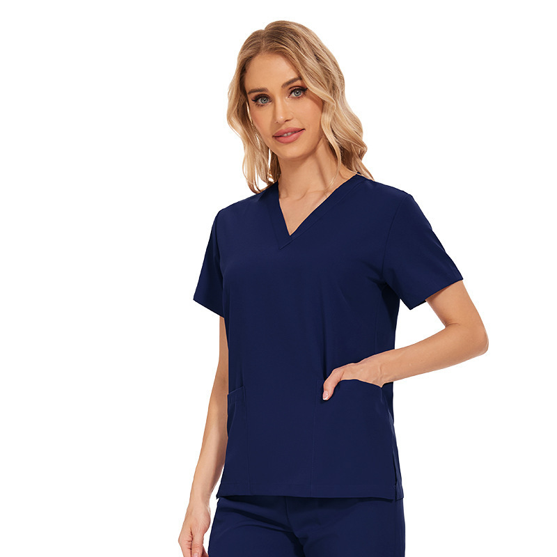 Medical Uniform Nurses Wear Wholesale Scrubs Nursing Suit Jogger Hospital Reusable Customized Scrub Set Fabric Scrubs