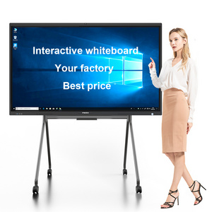 55 65 70 75 86 98 100 inch electronic portable all in one android smart board factory prices touch screen interactive whiteboard