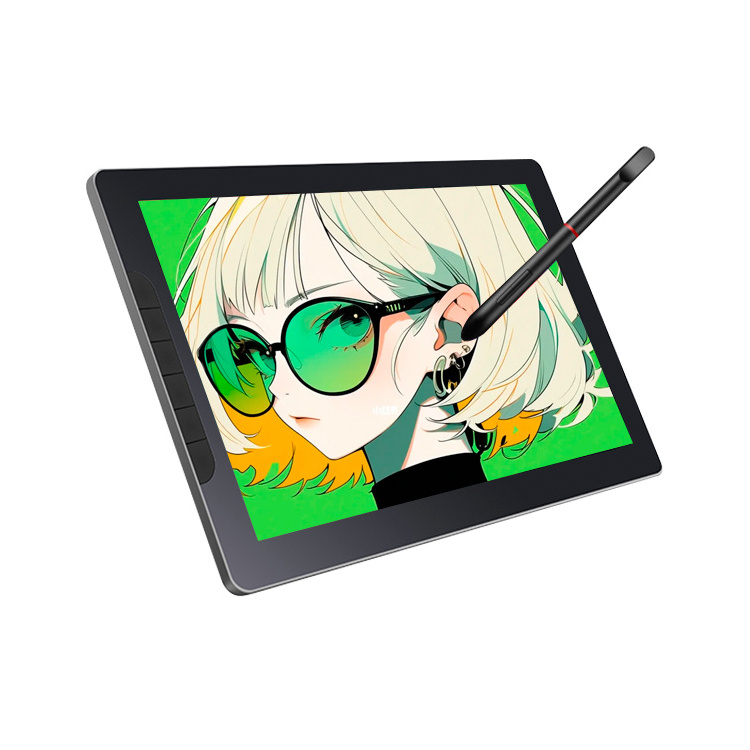 HD touch screen full-aminated anti-glare battery free compatible laptop capacitive pen tilt graphics stylus drawing monitor