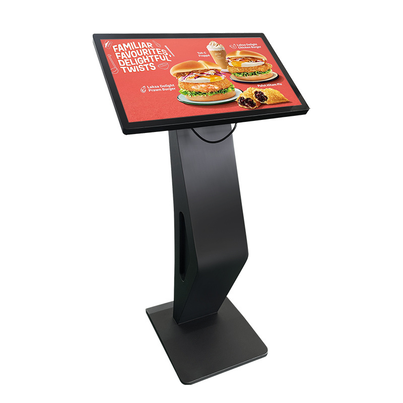 Indoor Digital Podium Self-service Digital Signage Interactive Table Terminal Information Smart media Kiosk