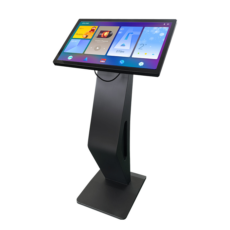 Indoor Digital Podium Self-service Digital Signage Interactive Table Terminal Information Smart media Kiosk