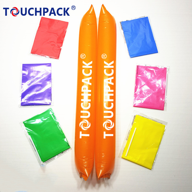 Inflatable Cheering Stick Clapper Thunder Stick Cheer up Toys for Sports Games