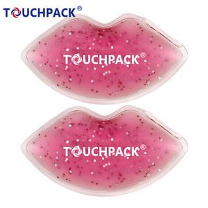 Hot Selling Lip Shape Gel Ice Pack Reusable Hot and Cold Pad For Therapy