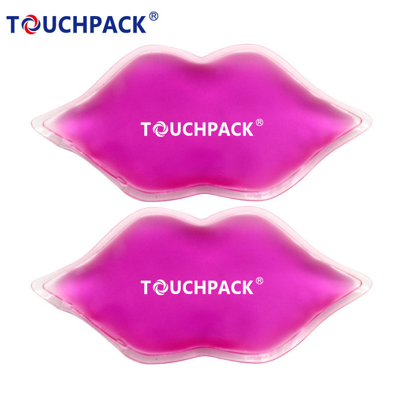 Hot Selling Lip Shape Gel Ice Pack Reusable Hot and Cold Pad For Therapy