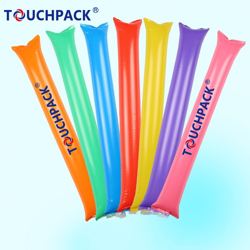 Inflatable Cheering Stick Clapper Thunder Stick Cheer up Toys for Sports Games