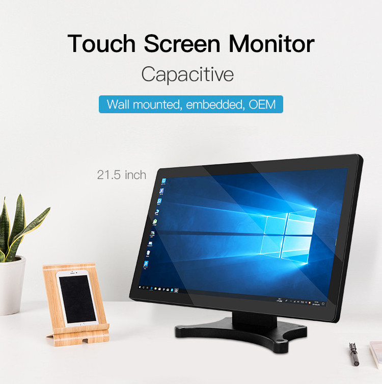 Factory Panel 43 Inch Multi-Touch Gaming Double Sided Computer Monitor With Touch Screen industri touch screen monitor