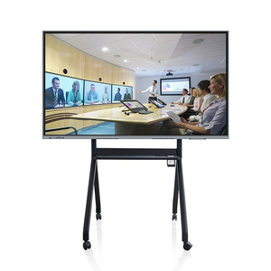 55 65 75 86 inch interactive flat panel  all-in-one touch screen Interactive Whiteboard Online Conference Meeting Equipment