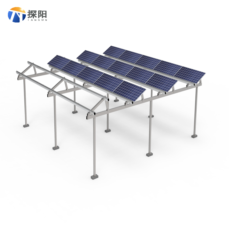 Strong Structure Heavy Load Ground Solar Power Brackets Panel Mounting System Solar Panel Stand Design