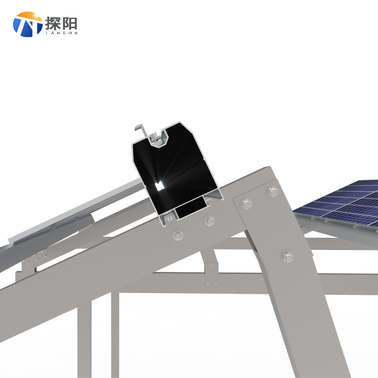 Strong Structure Heavy Load Ground Solar Power Brackets Panel Mounting System Solar Panel Stand Design