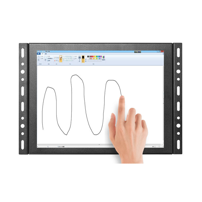 8 Inch Embedded VGA 5 Wire Resistive Touch Monitor 4:3 Capacitive LED Touch Screen Monitors