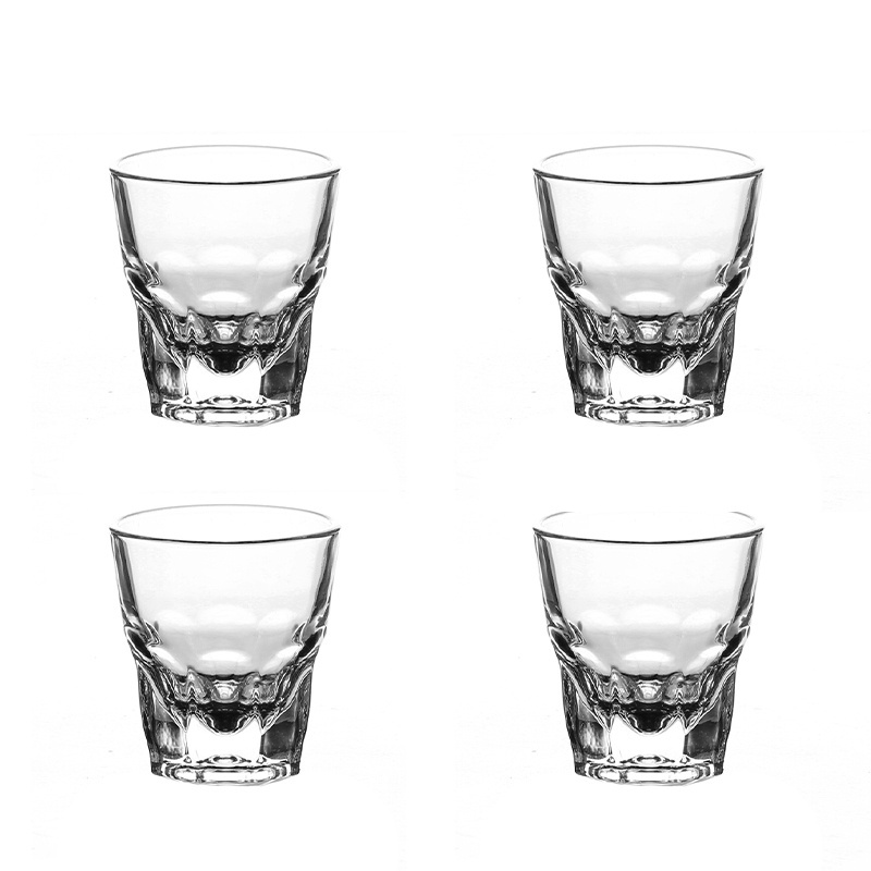 Customized logo  wine whiskey cup blank sublimation espresso glasses cup wine personalize wine glasses unique