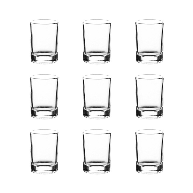 Professional Manufacturer Glass Party Cup Colourless Glass Cup drinking travel unique glass cups