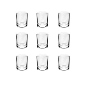 Professional Manufacturer Glass Party Cup Colourless Glass Cup drinking travel unique glass cups